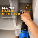 Adaptador Angular Para Parafusadeira E Furadeira 90 Extensor