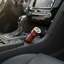 Carregador Veicular Turbo Com 02 Portas Usb 3.4a Gl01