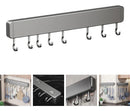 Rack Para Utensílios De Cozinha, 8 Ganchos
