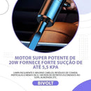 Mini Aspirador De Pó Portátil Sem Fio Kadê Recarregável Usb