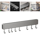 Rack Para Utensílios De Cozinha, 8 Ganchos