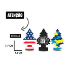 Kit 15 Cheirinho Aromatizante Para Carro Novo Cheiroso Pinheiro Sortidos