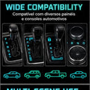 Car Luminous Button Stickers, Window Lift Switch Decals, Glowing Night Lights Inter