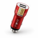 Carregador Veicular Turbo Com 02 Portas Usb 3.4a Gl01