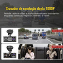 Gravação De Espelho Retrovisor Lente Dupla De Monitoramento De Carro HD 1080P Dianteira E Traseira