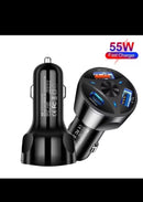 Carregador Veicular Turbo Universal 3 Portas.