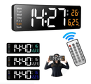 Relógio de Parede Digital LED -3535 - Treslo Shop