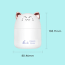 Nano Umidificador Ultrassônico Kawaii Névoa e Luz - Treslo Shop