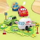 Conjunto de Carros de Trilha Educativa para Crianças - Treslo Shop