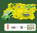 Conjunto de Carros de Trilha Educativa para Crianças - Treslo Shop