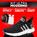 New 11 Kit IWO ULTRA Série 8 + Tênis Tenis Pro + Fone Bluetooth Airdots - Treslo Shop