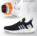 New 11 Kit IWO ULTRA Série 8 + Tênis Tenis Pro + Fone Bluetooth Airdots - Treslo Shop