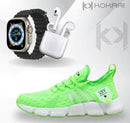 New 11 Kit IWO ULTRA Série 8 + Tênis Tenis Pro + Fone Bluetooth Airdots - Treslo Shop