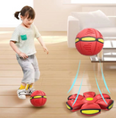 Bola de piso elástica, bola de deformação de descompressão, bola de disco voador esportivo educacional, brinquedo esportivo para pais e filhos ao ar livre para crianças - Treslo Shop