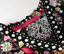 Vestido solto bordado vintage praia - Treslo Shop